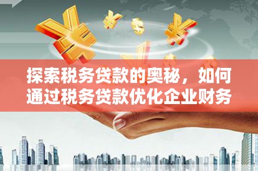 石狮探索税务贷款的奥秘，如何通过税务贷款优化企业财务