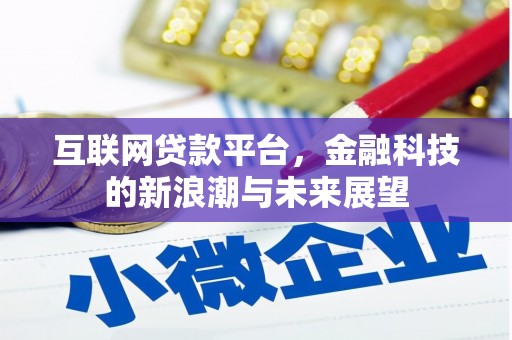 石狮互联网贷款平台，金融科技的新浪潮与未来展望